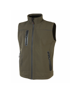Gilet Softshell Impermeabile Traspirante Universe Colore Dark Green 