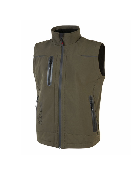 Gilet Softshell Impermeabile Traspirante Universe Colore Dark Green 