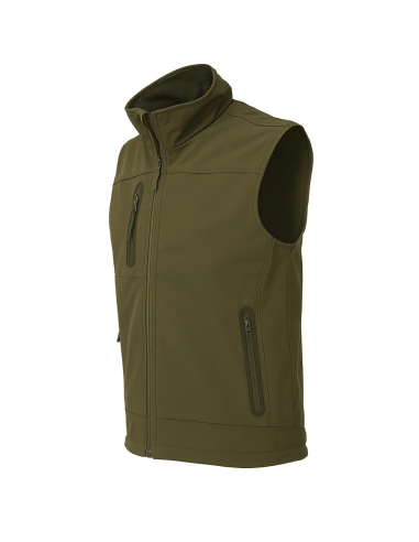 Gilet Softshell Impermeabile Traspirante Universe Colore Dark Green 