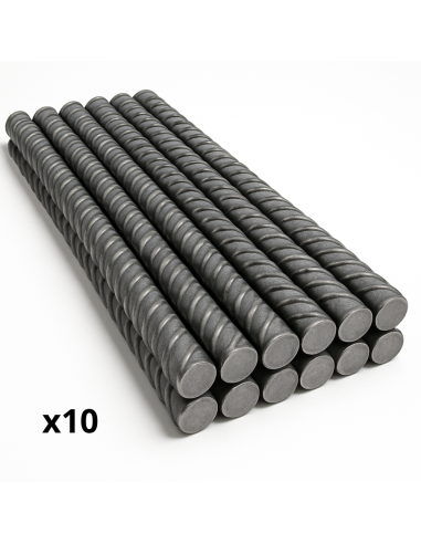 Tondino Ferro Zigrinato 2 m Barra Armatura Cemento Armato Edilizia Pezzi 10