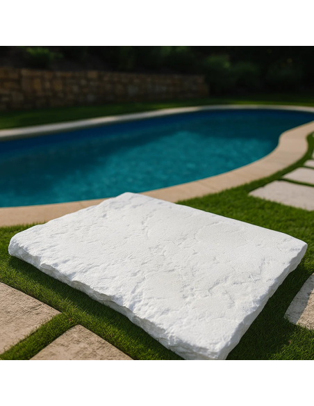 Camminamento Cemento Effetto Pietra 45x60cm Sp.4cm Ambienti Esterni Cortili