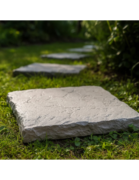 Camminamento Cemento Effetto Pietra 90x60cm Sp.4cm Ambienti Esterni Cortili