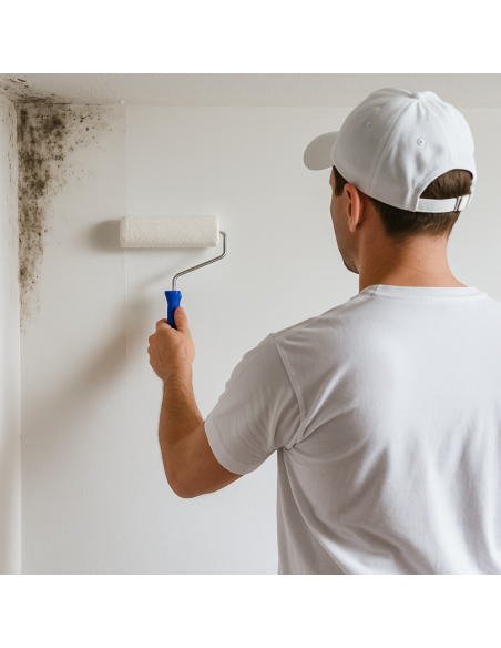 Farbe Steril Pittura Coprente Igienizzante Antimuffa Opaca Permeabile Vapore