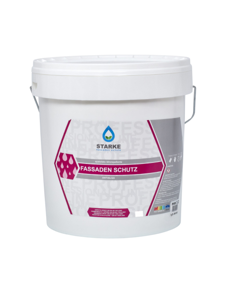 Fassaden Schutz Spatolato Acril Silossanico Antialga Rivestimento Murale Rasato