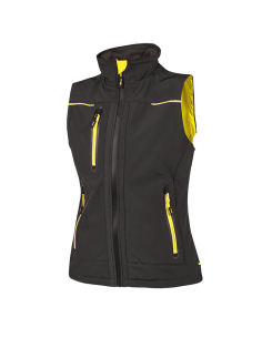 Gilet Softshell Donna Impermeabile Traspirante Universe Colore Black Carbon 