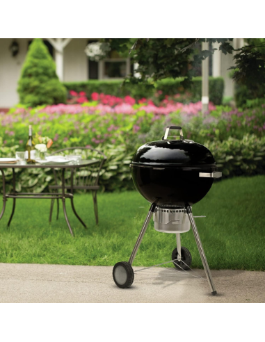Billy Barbecue Carbone 70x58x102 Cm Griglia 54 Cm Termometro Ganci Portautensili 