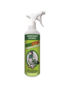 Disabituante Naturale Pronto All'Uso Piccioni Volatili Spray 750 ml Ekostop