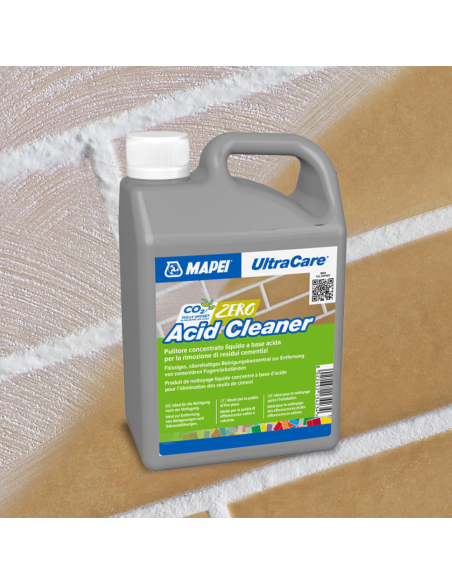 Ultracare Acid Cleaner Pulitore Liquido Multiuso Base Acida Gres Piastrelle 1LT