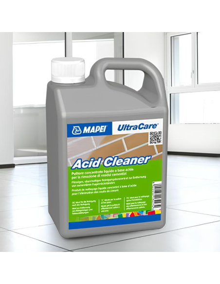 Ultracare Acid Cleaner Pulitore Liquido Multiuso Base Acida Gres Piastrelle 1LT