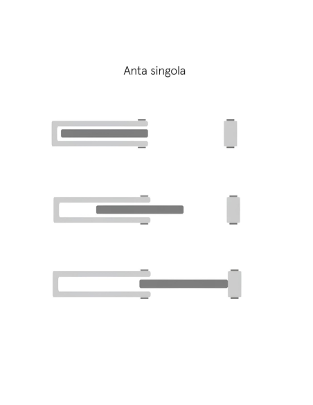 Controtelaio Interni Porta Scorrevole Anta Singola Cartongesso Logika Ermetika