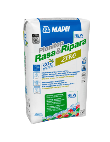 Malta Cementizia Tissotropica Fibrorinforzata Planitop Rasa Ripara R2 Zero 5 KG
