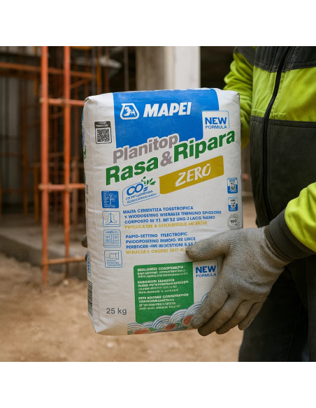 Malta Cementizia Tissotropica Fibrorinforzata Planitop Rasa Ripara Zero R2 25 KG 
