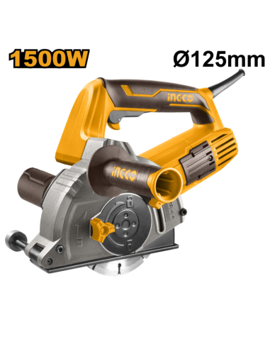 Scanalatore Per Muri 1500 W Diametro 125 MM M14 Tracce Pareti Tubazioni 