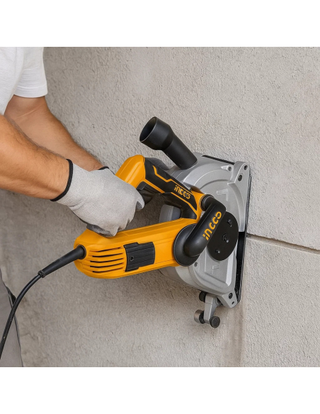 Scanalatore Per Muri 1500 W Diametro 125 MM M14 Tracce Pareti Tubazioni 