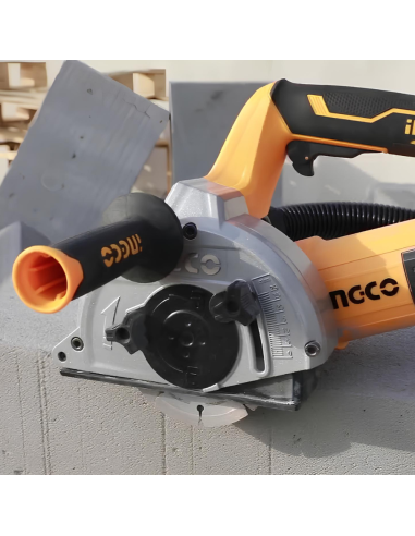 Scanalatore Per Muri 1500 W Diametro 125 MM M14 Tracce Pareti Tubazioni 