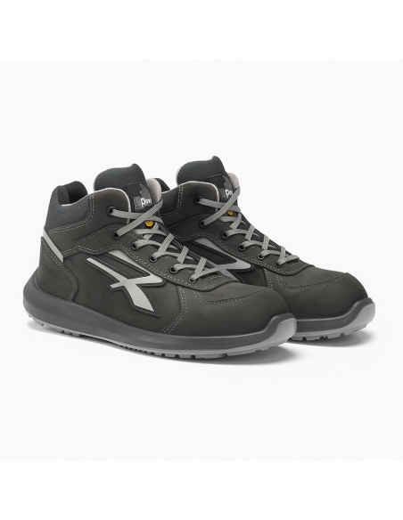 Scarpe Antinfortunistiche Alte Merak S3 ESD Pelle Nabuk Puntale Antiperforazione