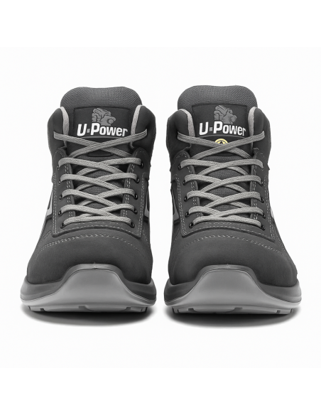 Scarpe Antinfortunistiche Alte Merak S3 ESD Pelle Nabuk Puntale Antiperforazione