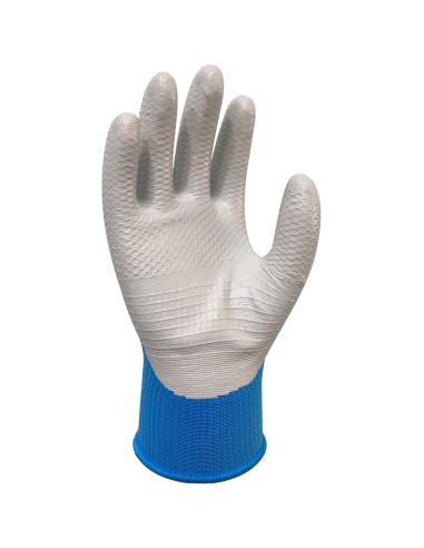 Guanti Lavoro Bee-Tough Ultraleggeri Bianco Celeste Resistenza Calore 