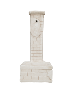 Fontana Decorativa Mattone Giardino Cemento Effetto Mattoni H 90 L 35 P 50 Cm