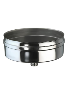 Tappo Raccolta Condensa Acciaio Per Ispezione Canna Fumaria Manutenzione