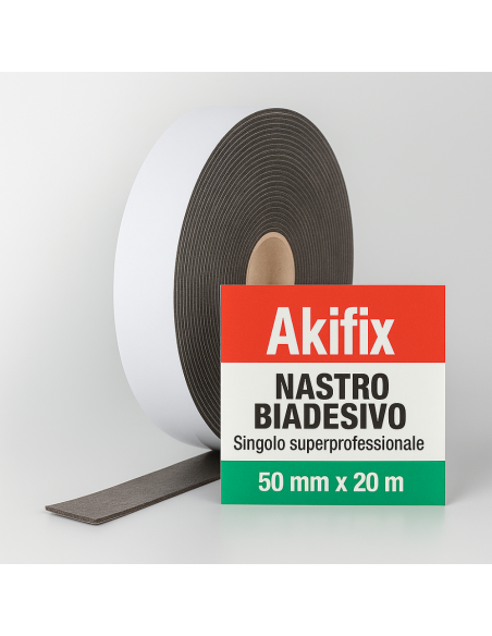 Nastro Biadesivo Cartongesso Pellicola Singola Superprofessionale Spessore 3 mm