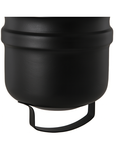 Tappo Condensa Cieco Acciaio Inox Diametro 80mm  Spessore 1,2mm Canna Fumaria 