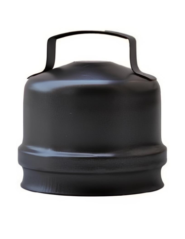 Tappo Condensa Cieco Acciaio Inox Diametro 80mm  Spessore 1,2mm Canna Fumaria 