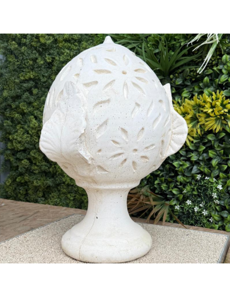 Pigna Fiorissima Cemento Bianco 20 x 35 x H.50 cm Arredo Giardino Esterni