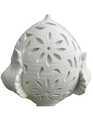 Pigna Fiorissima Cemento Bianco 20 x 35 x H.50 cm Arredo Giardino Esterni