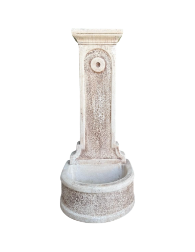 Fontana Calcestruzzo Cemento Senza Rubinetto 47x43xH.113cm Modello Rossella