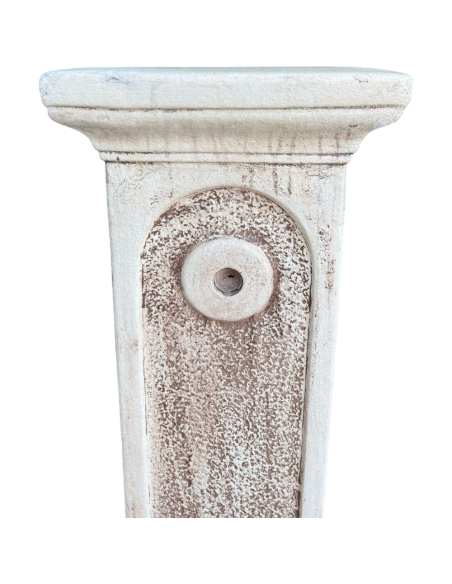 Fontana Calcestruzzo Cemento Senza Rubinetto 47x43xH.113cm Modello Rossella