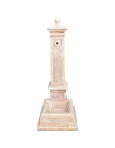 Fontana Calcestruzzo Cemento Senza Rubinetto 28x36xH.80cm Modello Emone Esterno