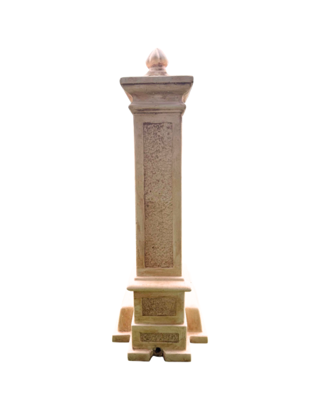 Fontana Calcestruzzo Cemento Senza Rubinetto 28x36xH.80cm Modello Emone Esterno