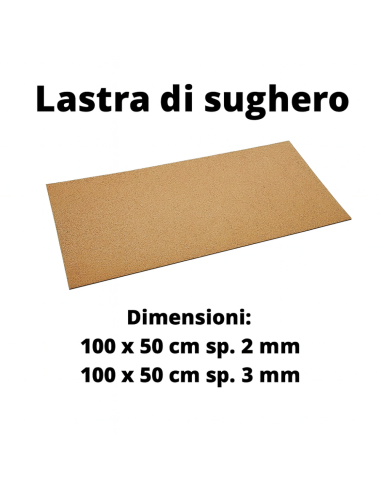 Lastra Sughero Resistente A Compressione Contrasta Umidità Muffa Condensa