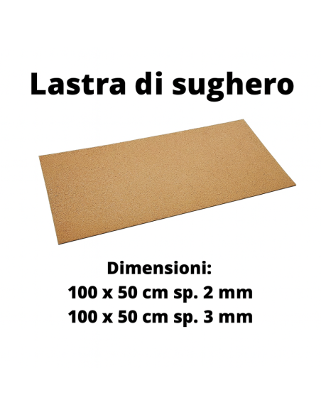 Lastra Sughero Resistente A Compressione Contrasta Umidità Muffa Condensa