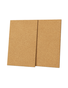 Lastra Sughero 100x50 cm Sp. 3 mm Resistente Anti Umidità Muffa Condensa