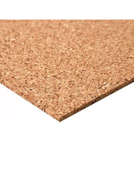 Lastra Sughero 100x50 cm Sp. 2 mm Resistente Anti Umidità Muffa Condensa