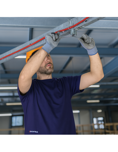 T-shirt Zanzibar Manica Corta Colore Blu Navy 100% Cotone Traspirante Leggera