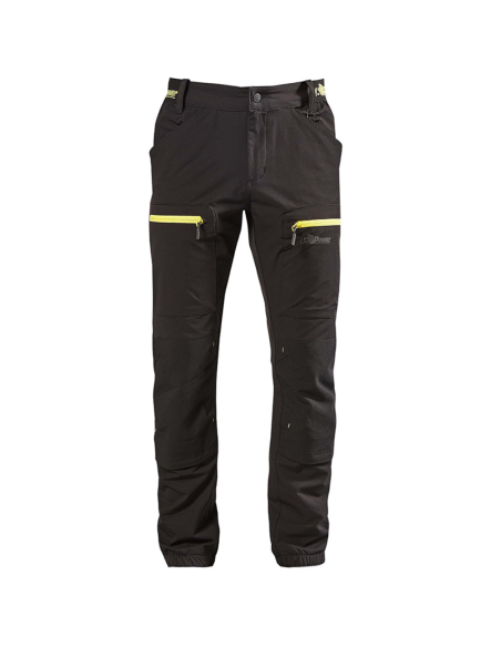 Pantalone Multitasche Stretch Vestibilità Jogging Horizon Black Carbon 
