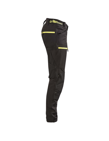 Pantalone Multitasche Stretch Vestibilità Jogging Horizon Black Carbon 