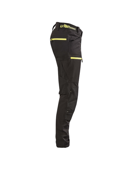 Pantalone Multitasche Stretch Vestibilità Jogging Horizon Black Carbon 