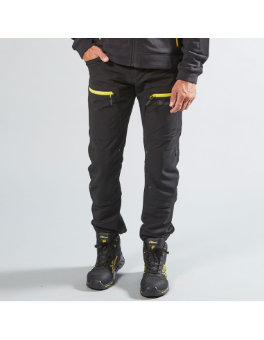 Pantalone Multitasche Stretch Vestibilità Jogging Horizon Black Carbon 