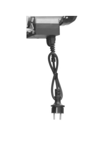 Paranco a catena elettrico con gancio di sospensione e telecomando da 900 W