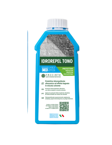 Protettivo in Miscela Solvente Effetto Bagnato Idrorepel Tono da 1 lt 