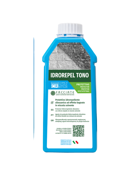 Protettivo in Miscela Solvente Effetto Bagnato Idrorepel Tono da 1 lt 