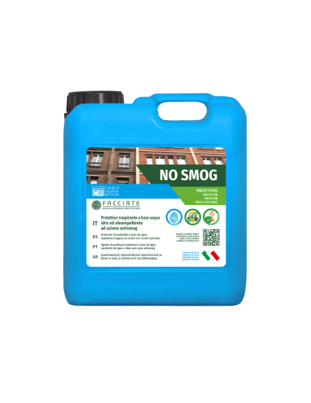 Protettivo Traspirante Idrorepellente Oleorepellente Base Acqua No Smog 5 lt 