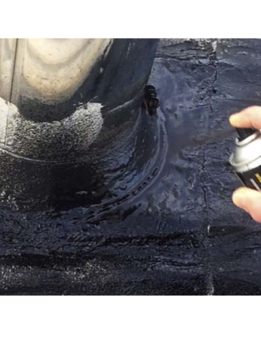 Sigillante Impermeabilizzante Bituminoso Fori Crepe Catramina Spray 400 ml 