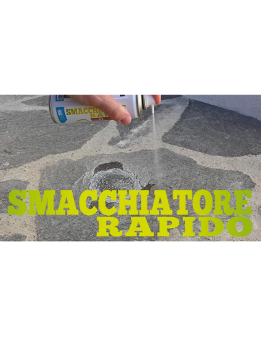 Smacchiatore Rapido Spray Macchie Grasso Unto Ostinato Olio  Confezione 200 ml 
