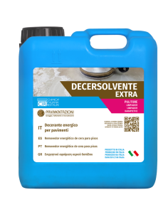 Solvente Decerante Rimozione Trattamenti Pavimentazione Decersolvente Extra 5 lt
