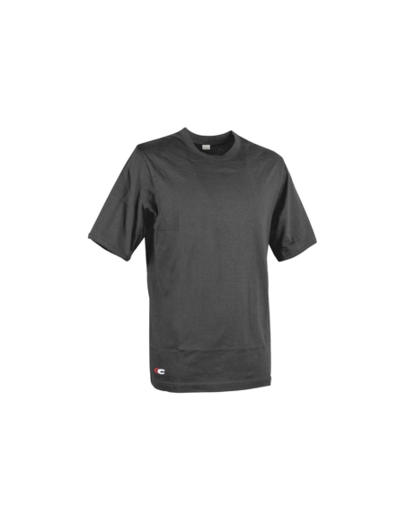 T-shirt Zanzibar a manica corta colore antracite 100% cotone 